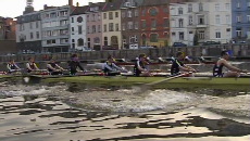 Oxford and Cambridge row in Ghent