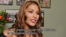 Miss Universe heeft er zin in