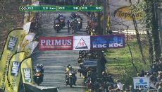 Doortocht op de Bosberg tijdens de Ronde van Vlaanderen
