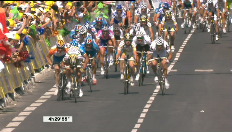 Tour: Laatste kilometer van de tweede rit