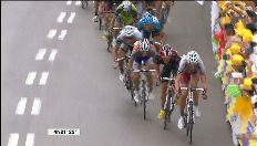 Tour: Laatste kilometer van de zesde etappe