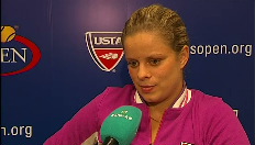 Reactie Kim Clijsters na de halve finale