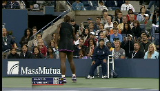 Kim Clijsters klopt Serena Williams na tumultueuze slotfase