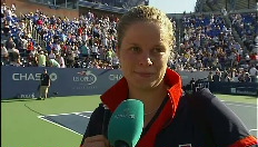 Reactie van Clijsters na zege tegen Bartoli