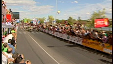 Vuelta: Laatste kilometer van de 17e rit