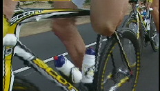 Eenbenige rijdt mee in Vuelta