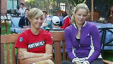 Kim Clijsters en Kirsten Flipkens blikken vooruit naar het Belgisch onderonsje