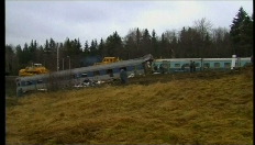 Chaos na treinramp met Nevski Express