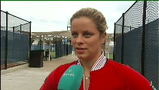 Clijsters: "Sterk van Justine"