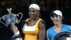Verslag Henin - Serena Williams