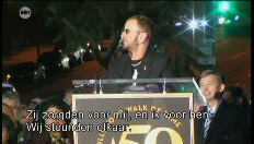 Ringo Starr onthult ster op Walk of Fame