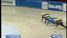 Pieter Gysel uitgeschakeld op WK shorttrack