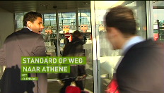 Standard vertrekt naar Athene