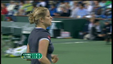 Clijsters verliest van Klejbanova in Indian Wells