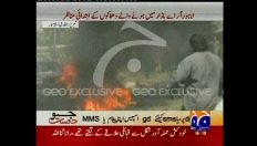 Omstander filmt chaos vlak na aanslag in Pakistan