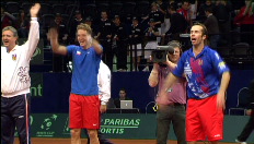 Verslag Daviscup België - Tsjechië (dag 2)
