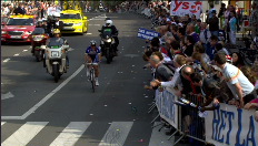 Laatste kilometer van Luik-Bastenaken-Luik 2010