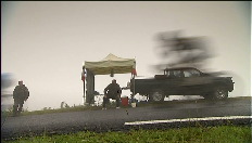 Fans wachten in bestelwagen op de Soulor
