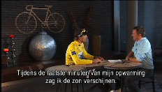 Fabian Cancellara aan tafel bij Lieven Van Gils