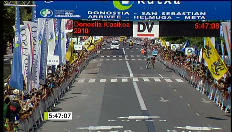 Laatste kilometer van de Clasica