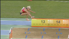 Svetlana Bolshakova springt naar 14m55