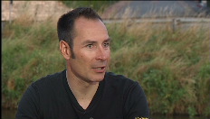 Erik Zabel aan tafel bij Lieven Van Gils