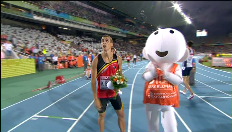 Kevin Borlée is de snelste op de 400 meter