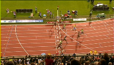 Tyson Gay wint de 100 meter