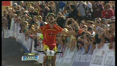 Hermida wint WK MTB, Nys ontgoochelt