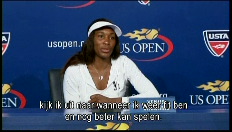 Reacties na Clijsters-V.Williams