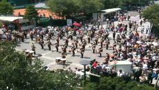 De fanfare voor de mannenfinale