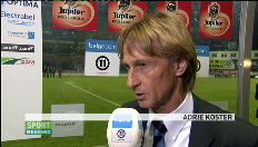 Koster was bijna tweeënhalfjaar trainer bij Club Brugge