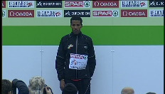 Bekele pronkt met gouden plak op EK-podium