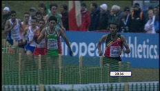 Atelaw Bekele pakt goud op EK veldlopen