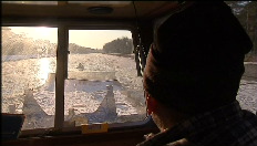 Un brise-glace pour libérer les canaux du Limbourg