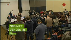 Voorlopig nog niet genoeg ijs voor Elfstedentocht