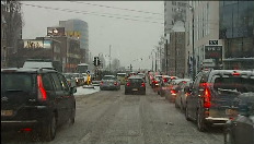 Late koning winter veroorzaakt verkeerschaos