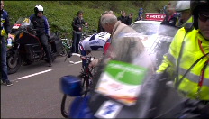 Jurgen Van den Broeck valt op de Bemelerberg
