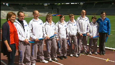 Olympic torch entrusted to 10 Belgians