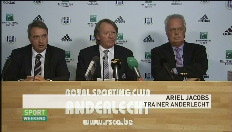 Trainer Ariël Jacobs vertrekt bij Anderlecht