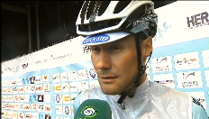 Tom Boonen voor de start van het BK