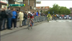 Het peloton laat niemand meer wegrijden