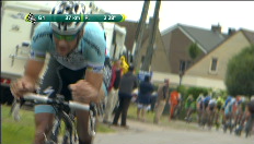 Tom Boonen demonstreert