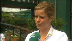 Is Clijsters fit voor Wimbledon?