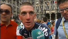 Jurgen Van den Broeck voor Tourstart