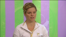 Clijsters: "Kerber was stukken, stukken beter"