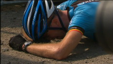 Van Hoovels woedend en ontroostbaar na verloren sprint