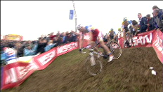 Klaas Vantornout gaat over de kop in Ronse