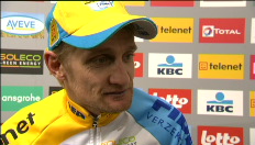 Wellens: "Dubbel gelukkig om hier op podium te staan"