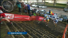 Start van de WB in Roubaix